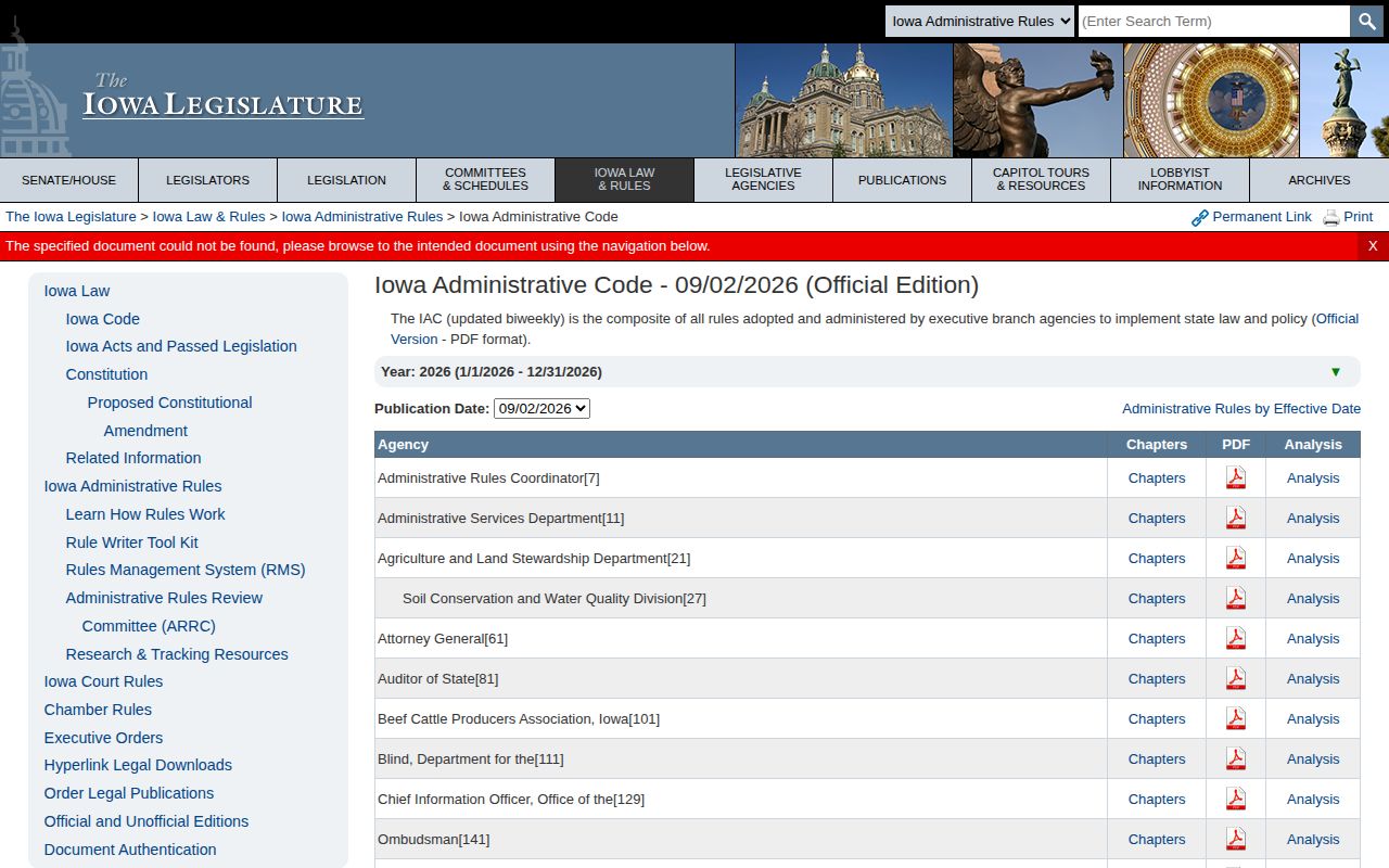 Iowa jail record retention rule relevant to Adams County arrest records